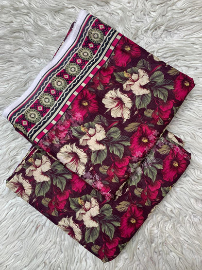 SAPPHIRE 2Pc Lawn Bana Dora Unstitched Suit Vol-0127