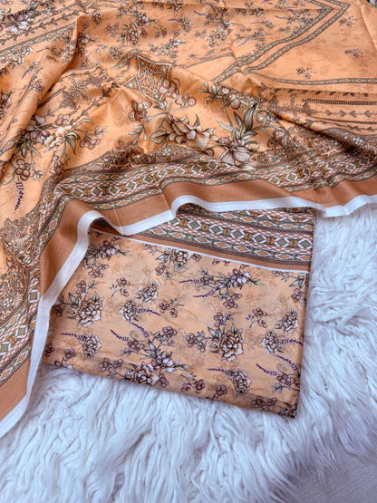 2Pc Al Karam Kameez & Dupatta Vol-66