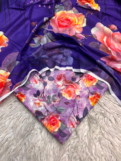 3Pc Same Digital Printed Lawn Suit 15