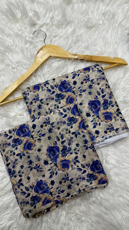 2Pc Lawn Allover Suit #40696