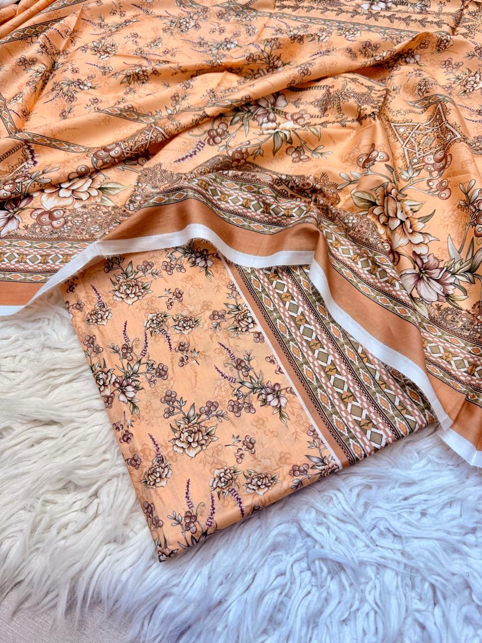 2Pc Al Karam Kameez & Dupatta Vol-66