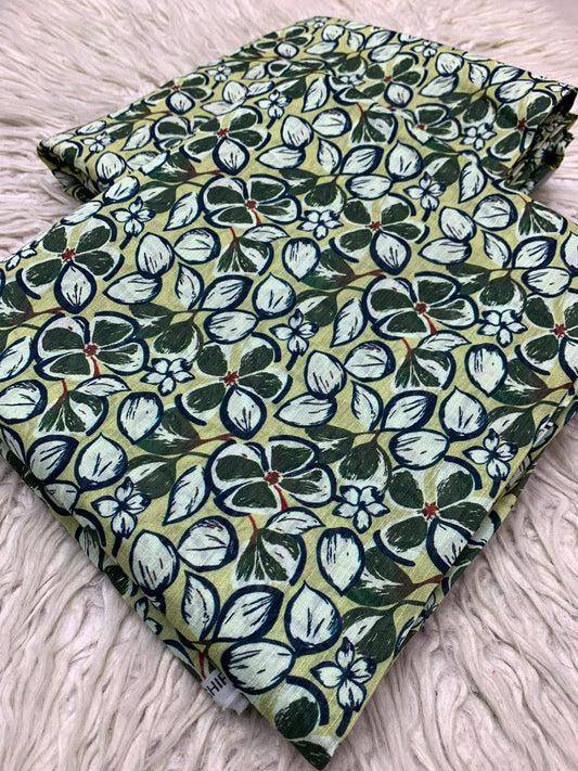 2Pc Baroque Bana Dora Print Lawn Suit Vol-3222