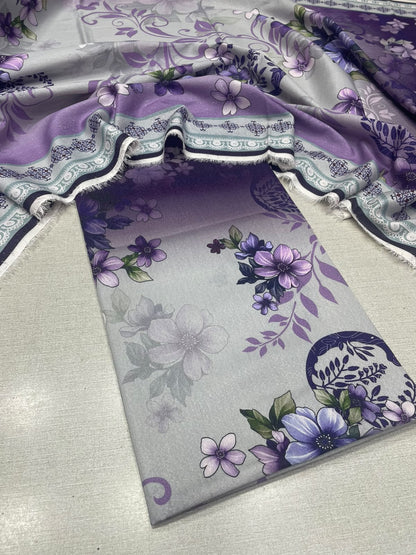 2Pc Karandi Kameez & Dupatta Unstitched Suit 66