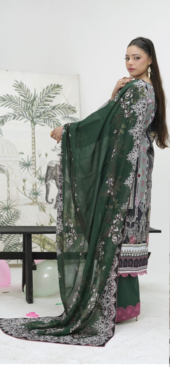 Noura Premium Lawn 3pc - 0140
