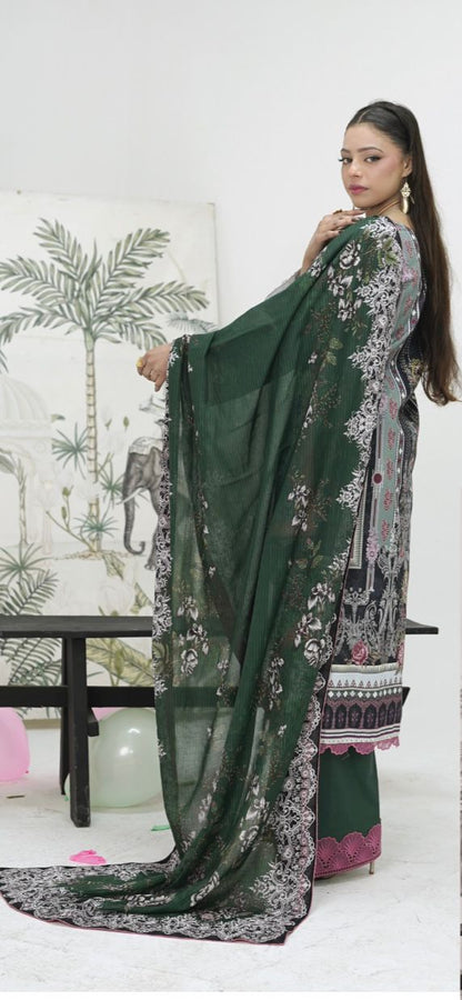 Noura Premium Lawn 3pc - 0140