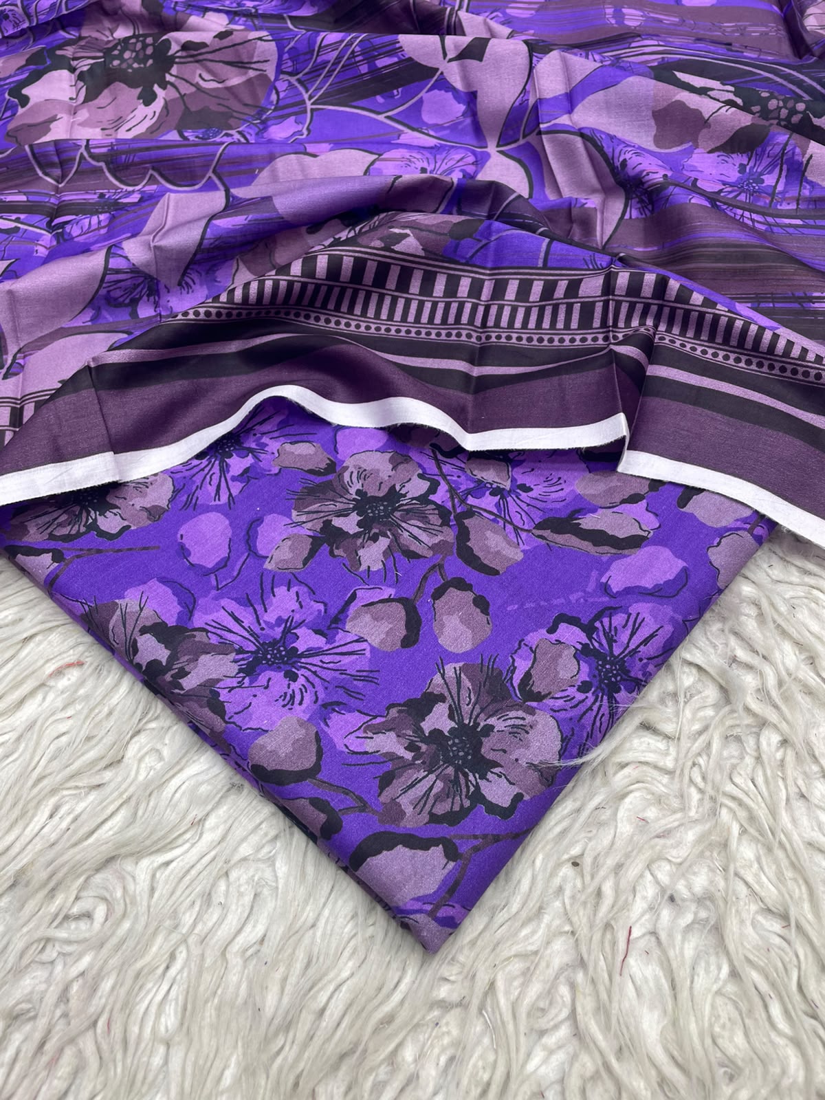 3Pc Same Digital Printed Lawn Suit 487