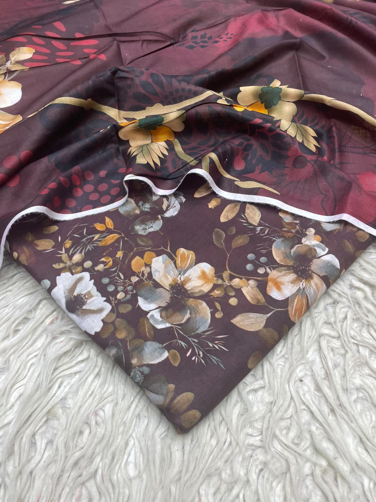 3Pc Same Digital Printed Lawn Suit 491
