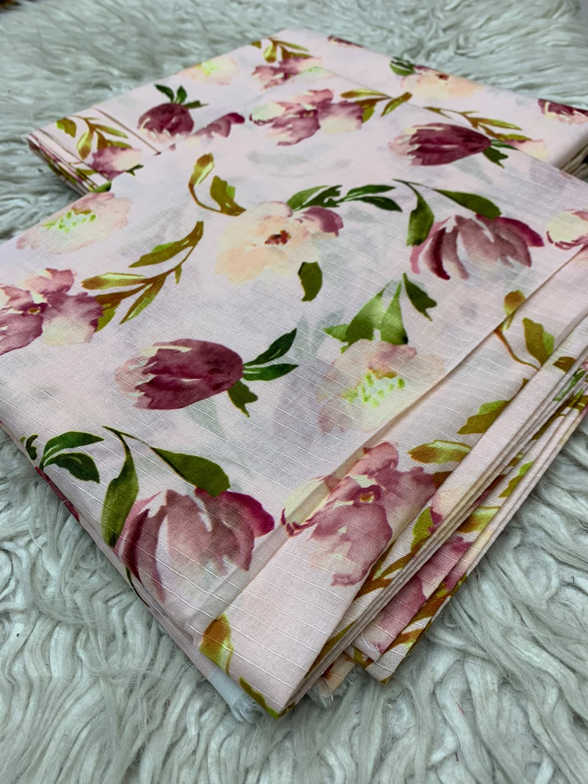 2Pc Bana Dora Print Lawn Suit Vol-535