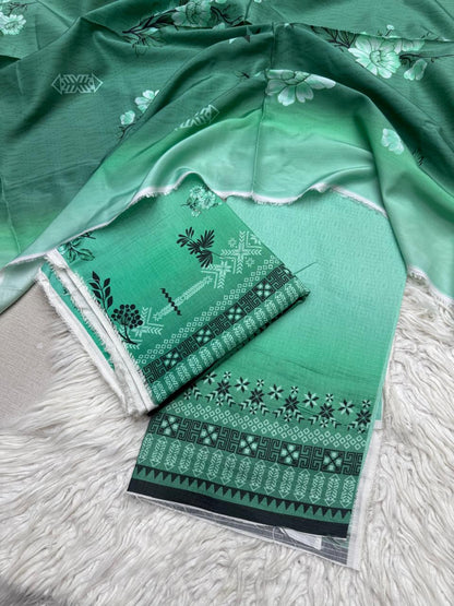 2Pc Al Karam Kameez & Dupatta - #42814