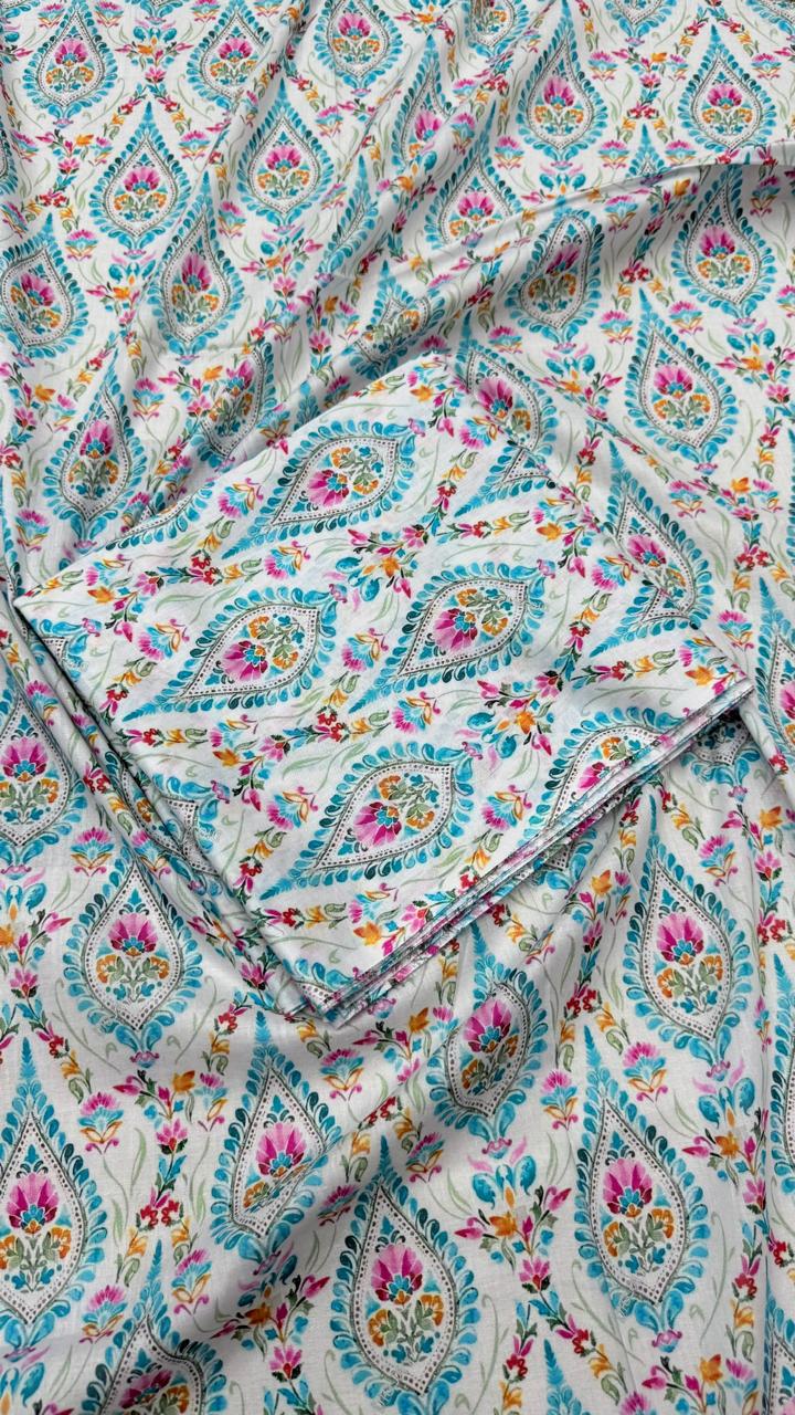 2 Piece Supima Allover Lawn #36555