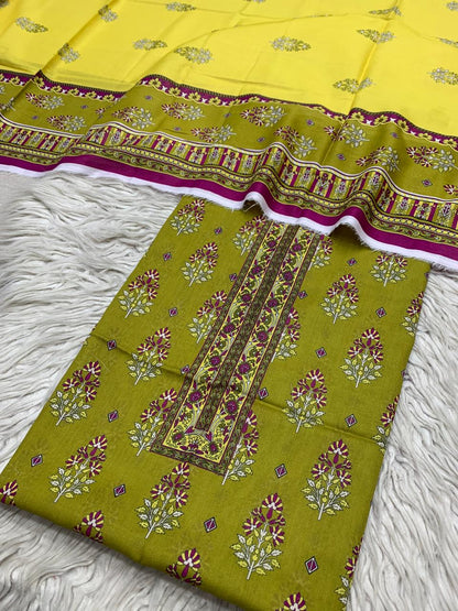 SAPPHIRE 2Pc Lawn Kameez & Dupatta Unstitched Suit Vol-0150