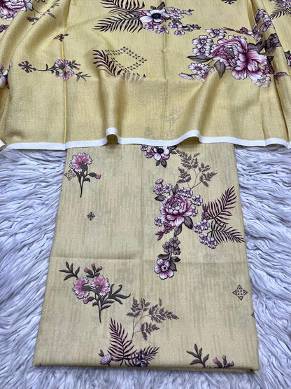 2Pc Karandi Kameez & Duppata Printed Vol-427