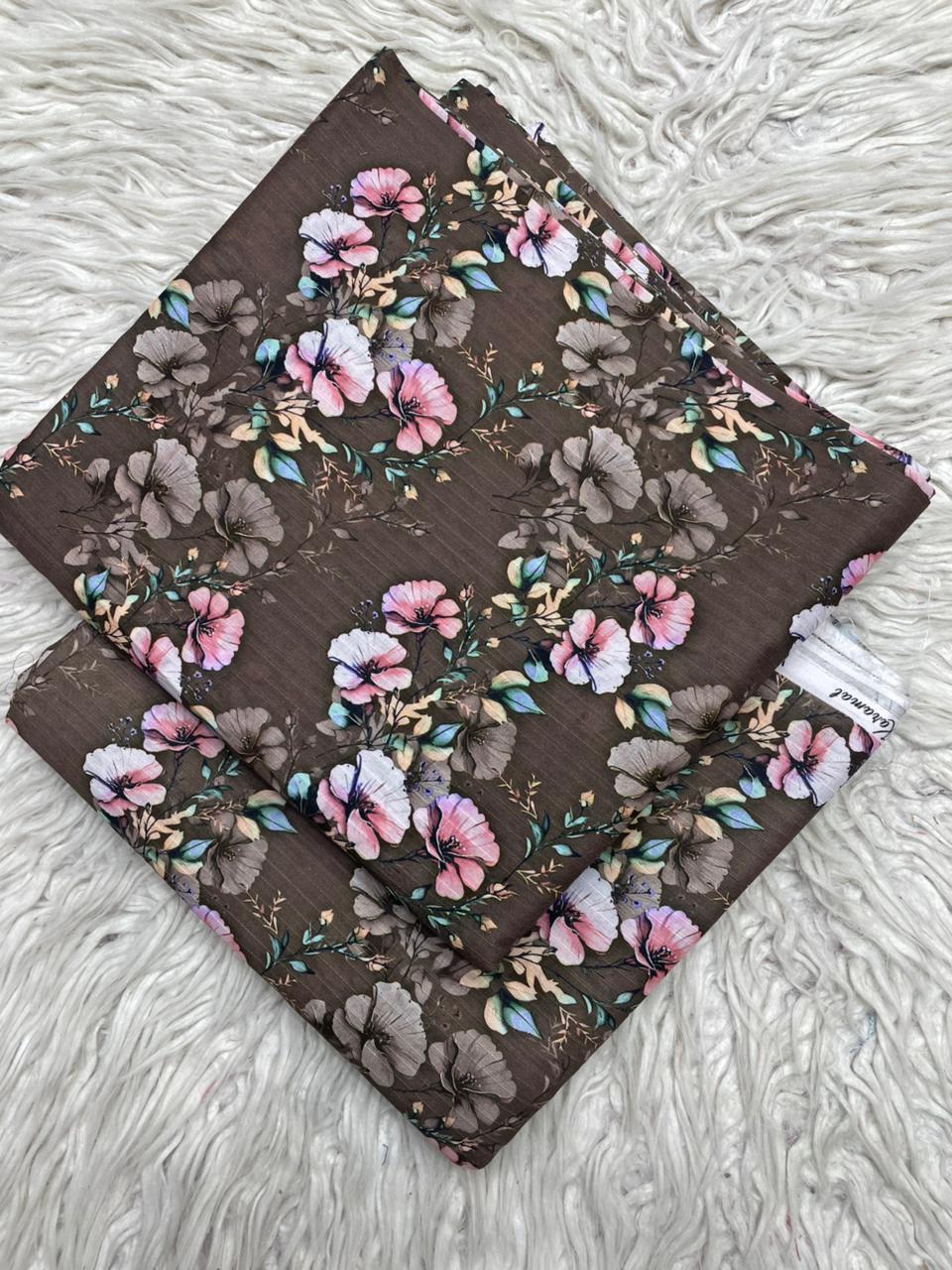 2Pc Lawn Bana Dora Digital Printed Suit Vol-21C