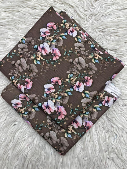 2Pc Lawn Bana Dora Digital Printed Suit Vol-21C