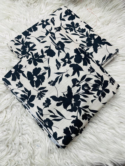 2 PC Slub Khaddar Allover Unstitched Suit Vol-0120