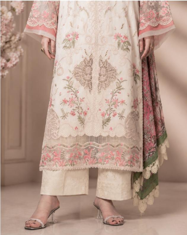 NOURA LUXURY ROYALE EMBROIDERED DRESS