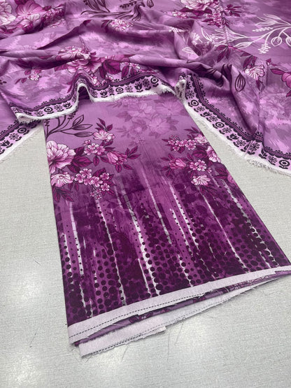 2Pc Karandi Kameez & Dupatta Unstitched Suit 66