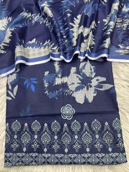 2Pc Lawn Kameez & Duppata Printed Suit  Vol-09