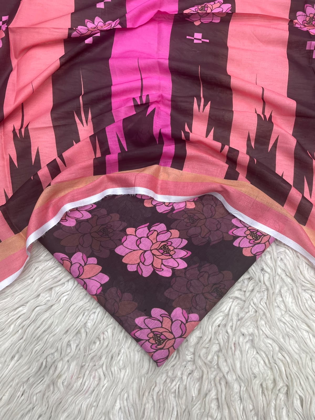 3Pc Same Digital Printed Lawn Suit 876