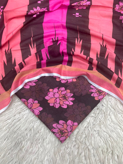 3Pc Same Digital Printed Lawn Suit 876