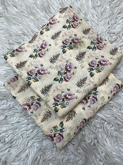 2Pc Same Printed Lawn Suit 495