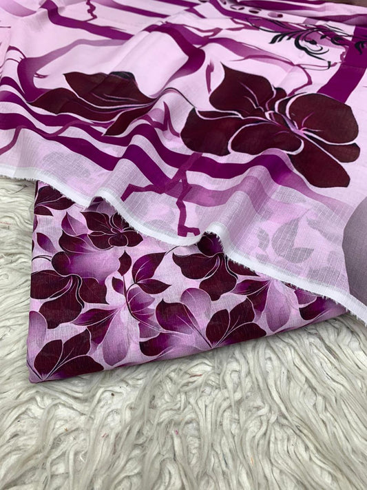 3Pc Lawn Bana Dora Suit Vol-0172