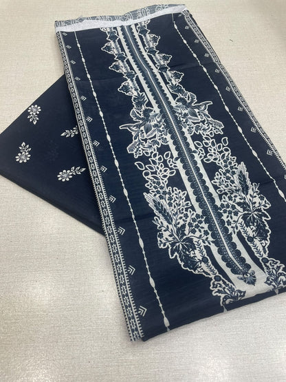 2Pc Bana Doria Lawn Kameez & Trouser 579