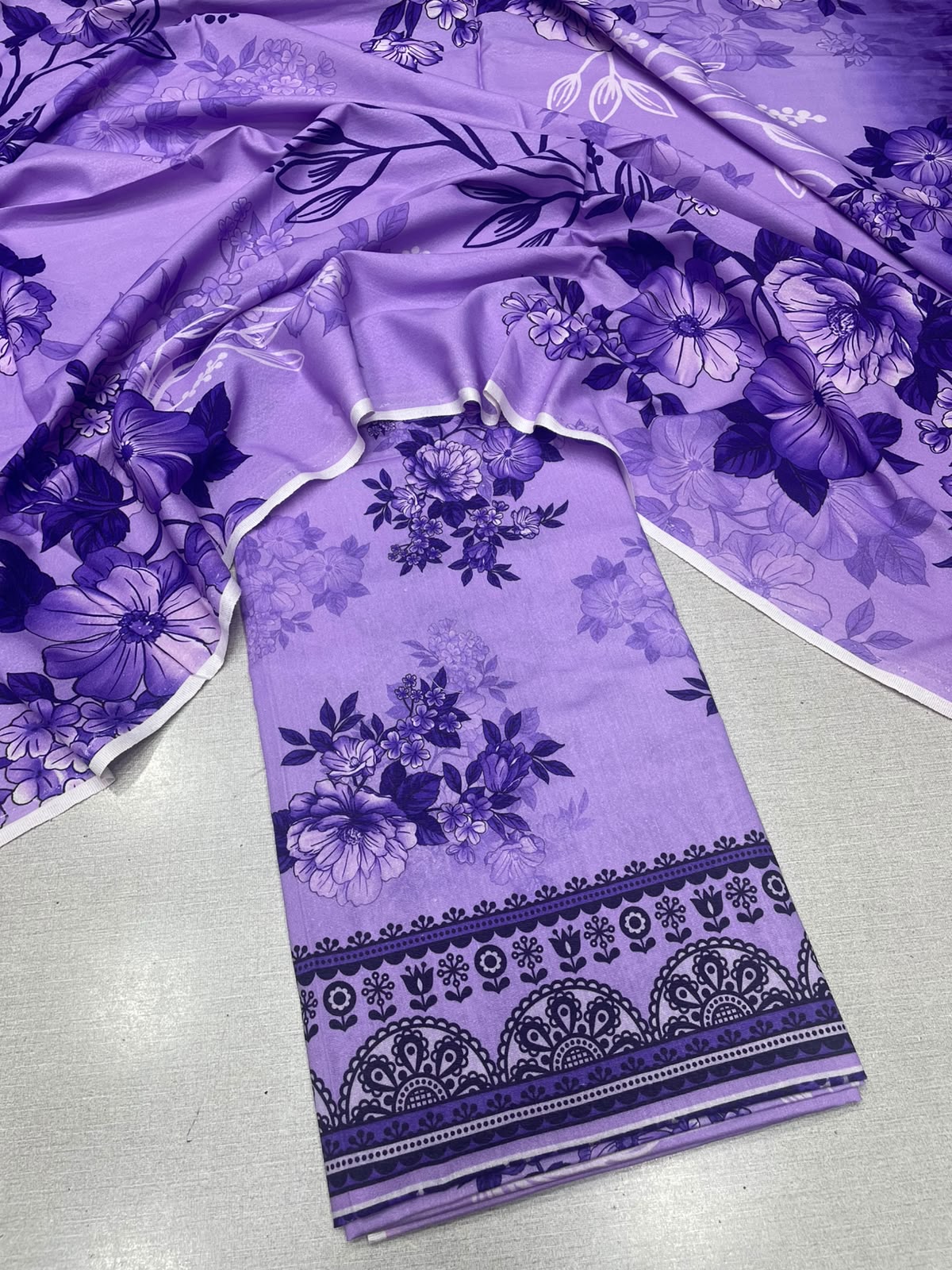 2Pc Karandi Kameez & Dupatta Unstitched Suit 66