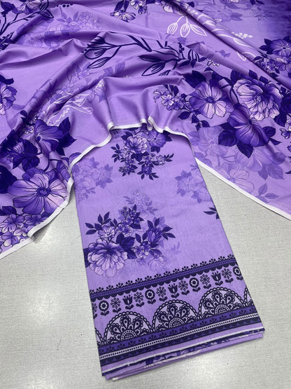 2Pc Karandi Kameez & Dupatta Unstitched Suit 66