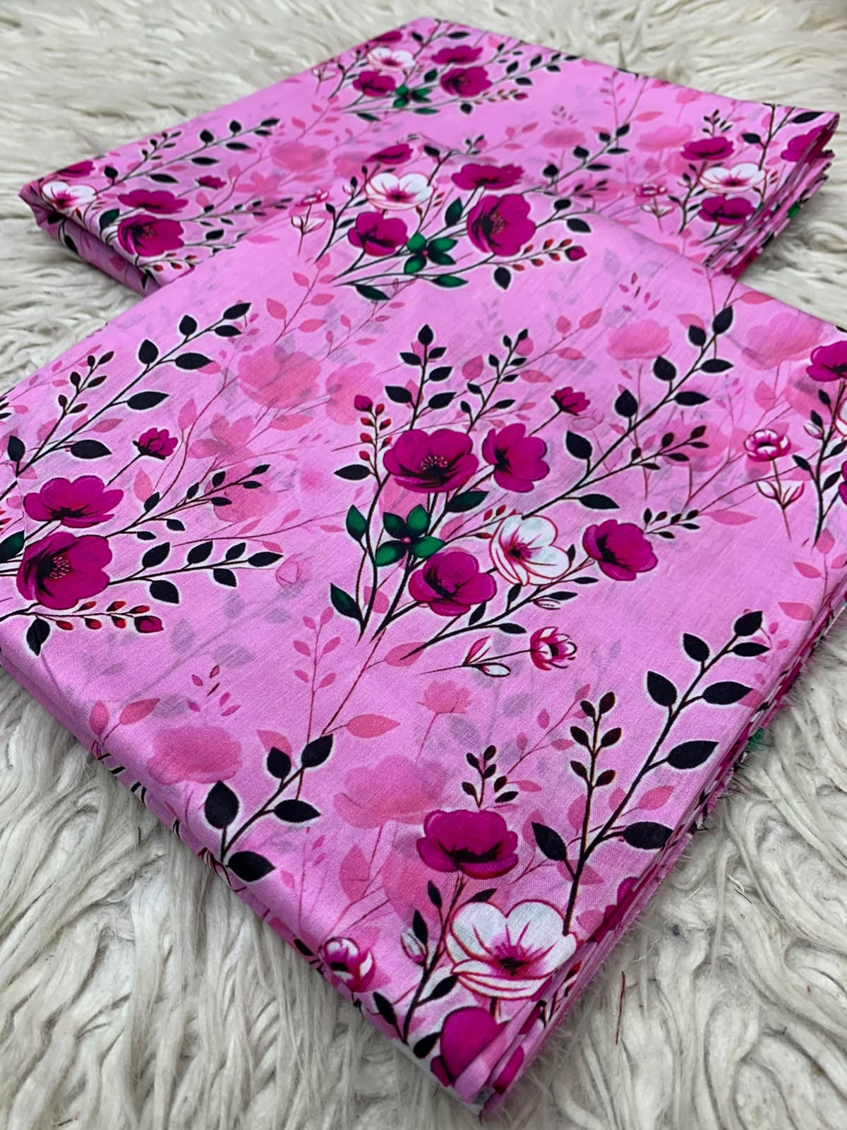 2Pc Lawn Printed Suit Vol-6195