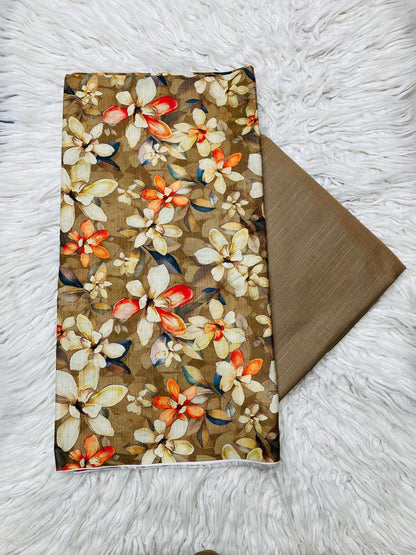 2Pc Kameez & Touser Slub Khaddar Suit Vol-0103