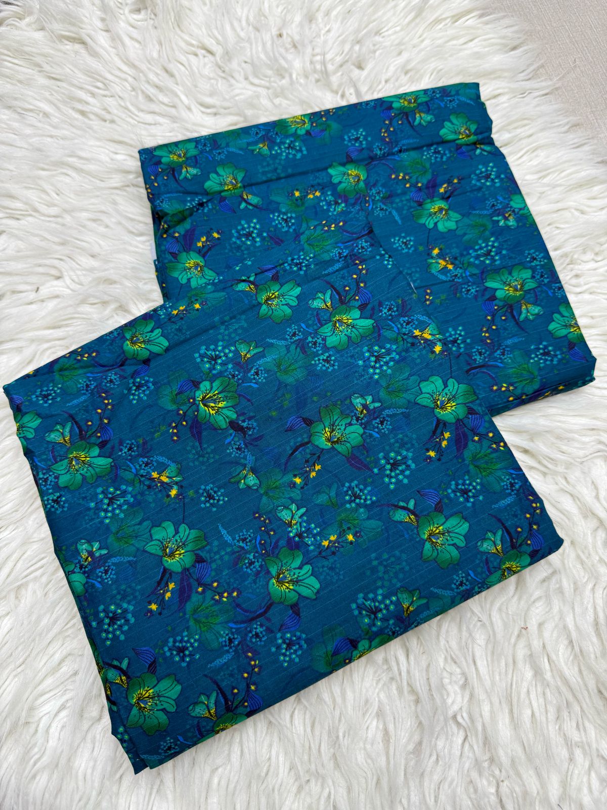 2Pc Lawn Bana Doria Suit - #37893