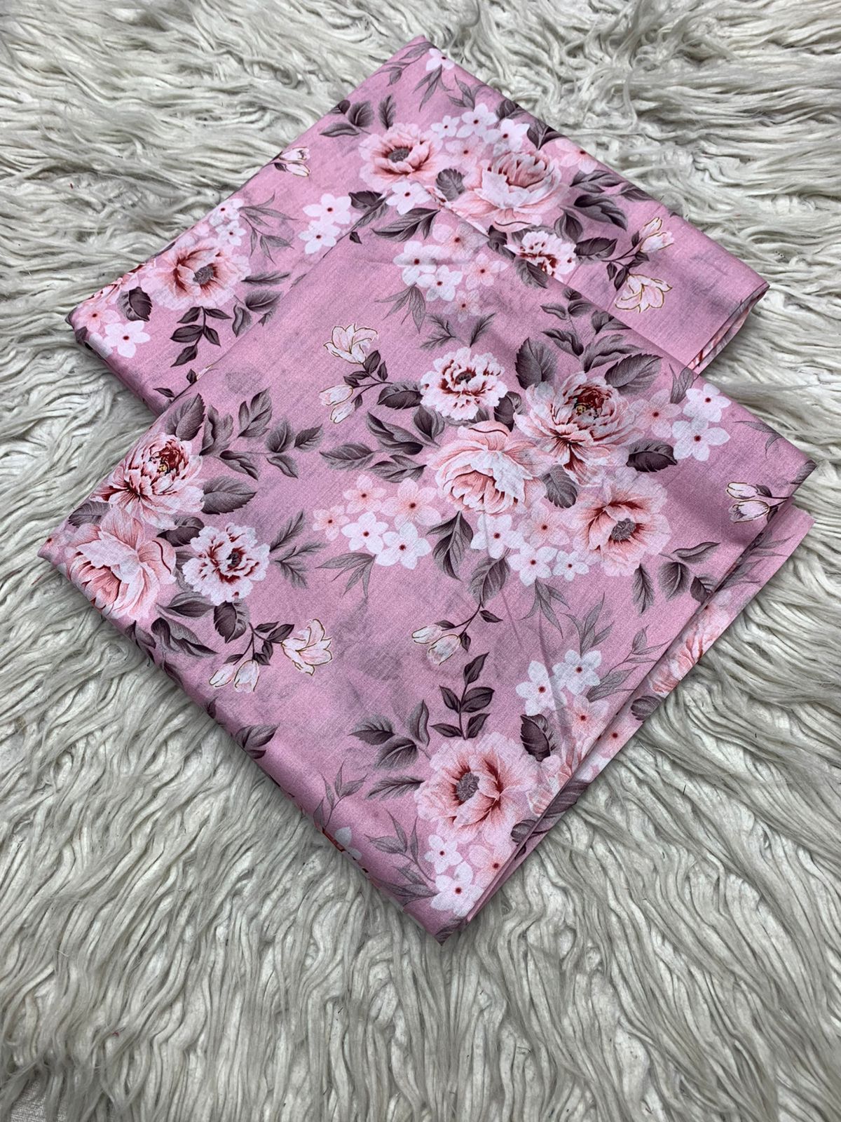 Bin Saeed 2Pc Lawn Digital Printed Unstitched Suit Vol-0163