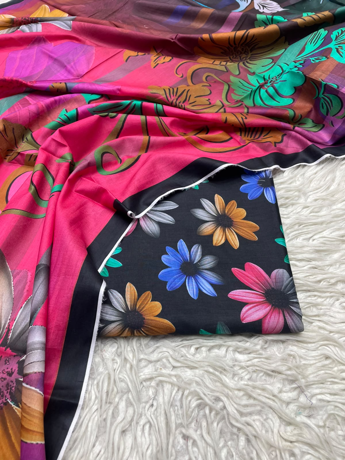 3Pc Same Digital Printed Lawn Suit 15