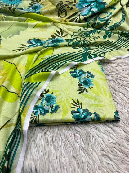 3Pc Same Digital Printed Lawn Suit 15