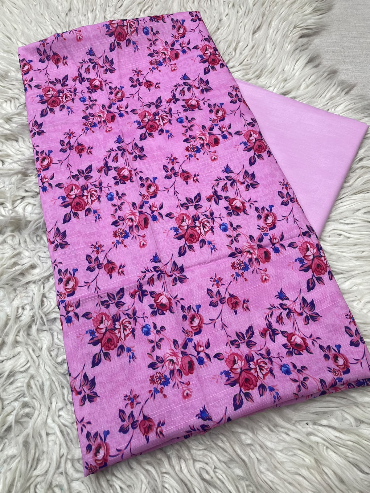 2Pc Printed Lawn Unstitched Suit 1250