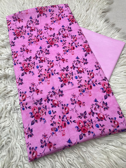2Pc Printed Lawn Unstitched Suit 1250