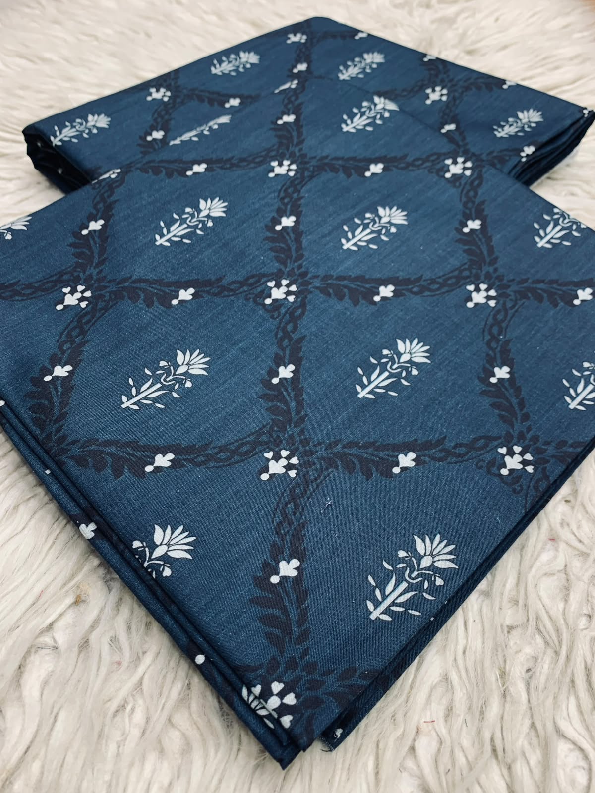 2Pc Same Printed Lawn 572