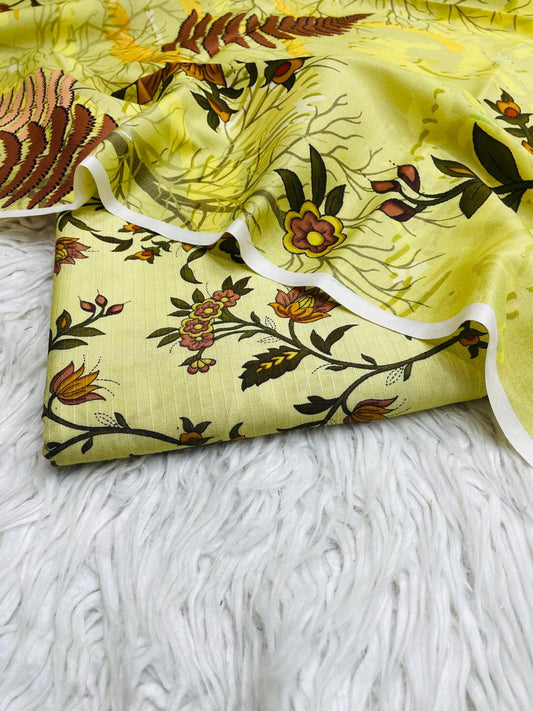 3Pc Al-Karam Winter Bana Dora Suit - 407