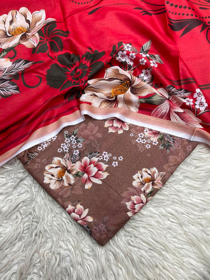 3Pc Same Digital Printed Lawn Suit 15