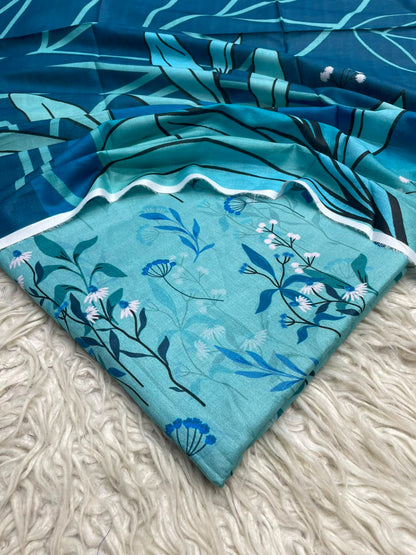 3Pc Same Digital Printed Lawn Suit 15