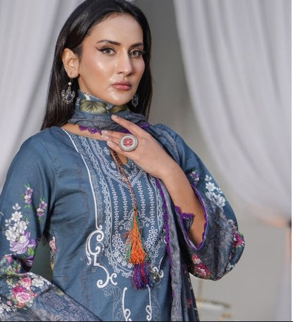 Noura Premium Lawn 3pc -0107