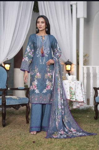 Noura Premium Lawn 3pc -0107