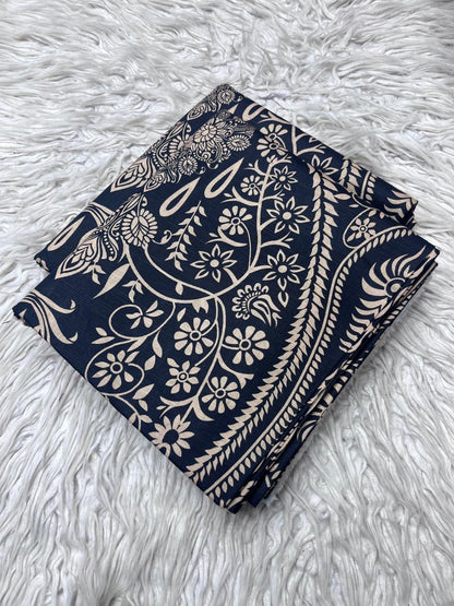 2Pc Slub Khaddar Allover Suit Vol-3194