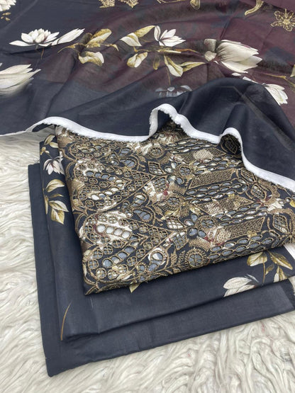 NOURA   EXCLUSIVE PRINTED LAWN 0106