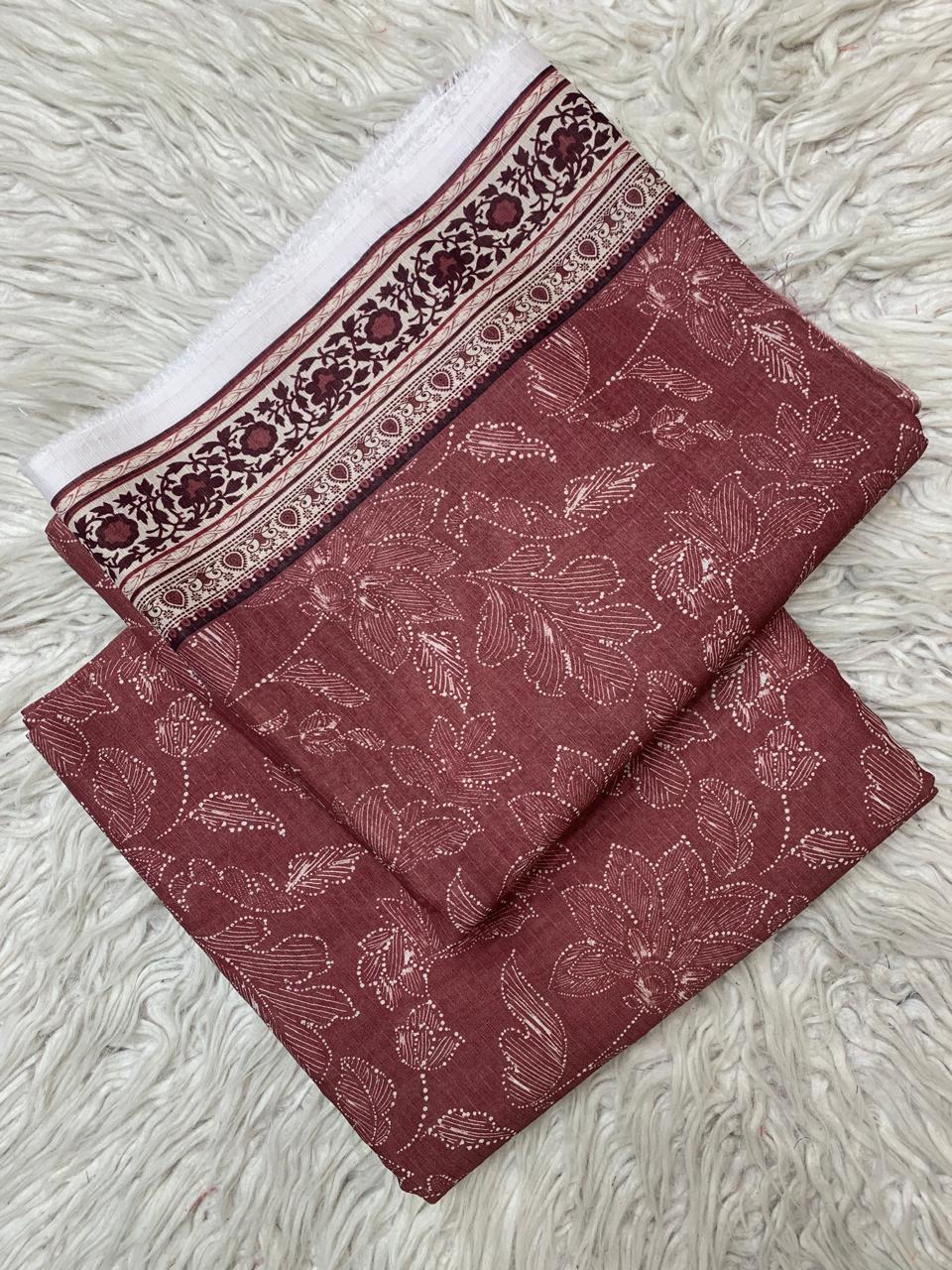 SAPPHIRE 2Pc Lawn Bana Dora Unstitched Suit Vol-0127