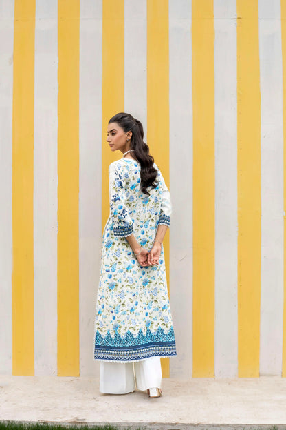 Firdous - Printed - Lawn Kameez & Touser- 2pc - D926
