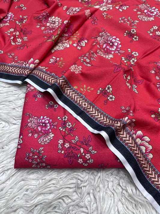 3PC KARANDI ALLOVER UNSTITCHED SUIT D-35747