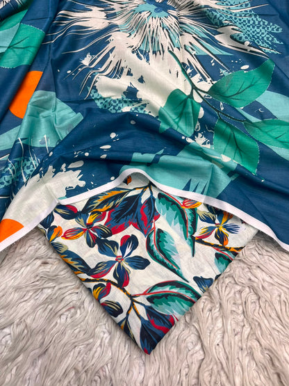 3Pc Same Digital Printed Lawn Suit 15