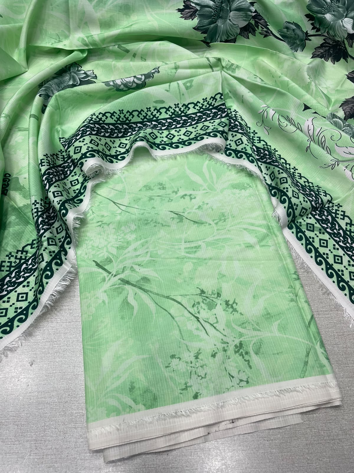 2Pc Staple Viscose Kameez & Dupatta 64